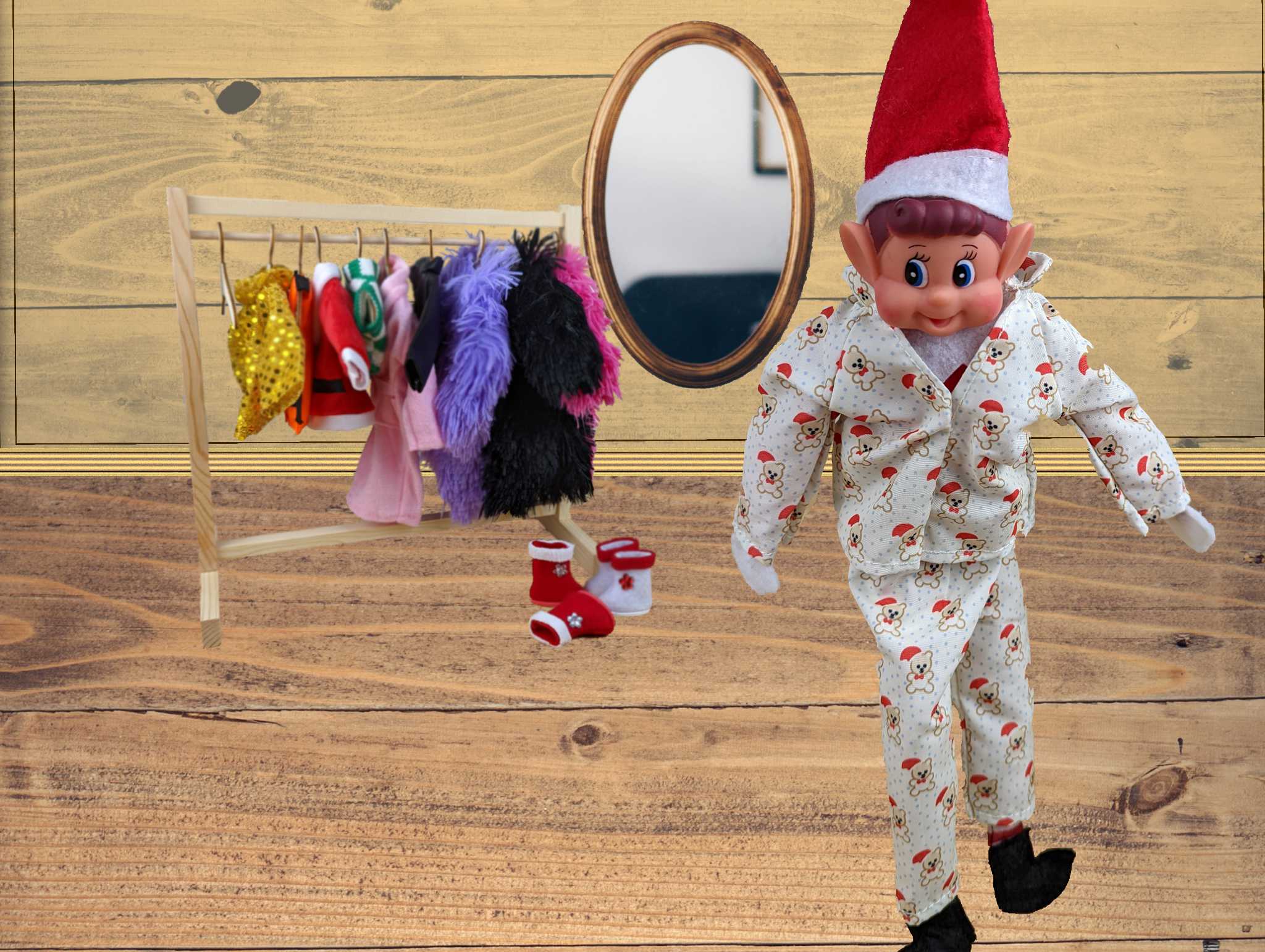 Elves Behavin Badly Elf Pyjamas